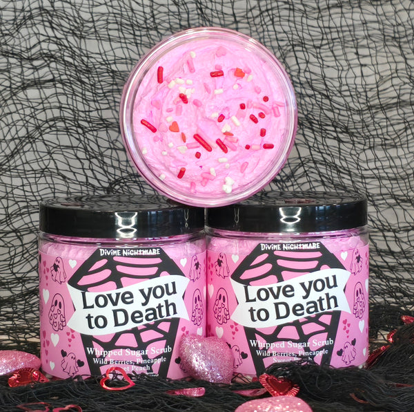 LOVE YOU TO DEATH Whipped Sugar Scrub