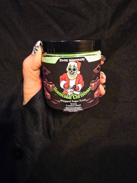 Homicidal Christmas Whipped Sugar Scrub