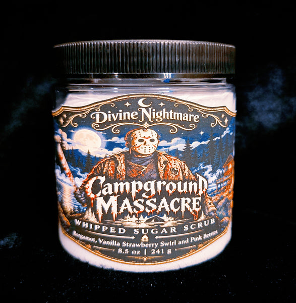 CAMPGROUND MASSACRE WHIPPED SUGAR SCRUB