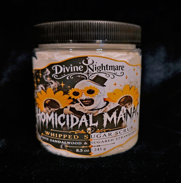 HOMICIDAL MANIAC WHIPPED SUGAR SCRUB