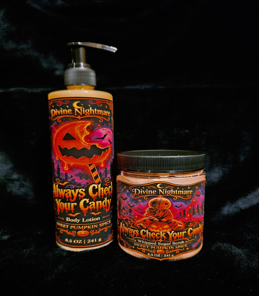 ALWAYS CHECK YOUR CANDY BODY LOTION