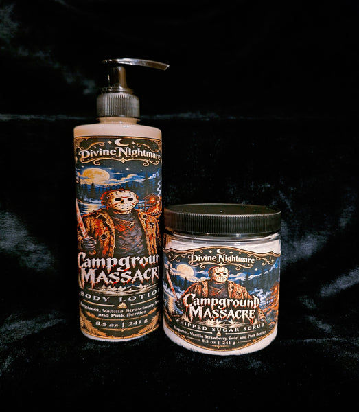 CAMPGROUND MASSACRE WHIPPED SUGAR SCRUB