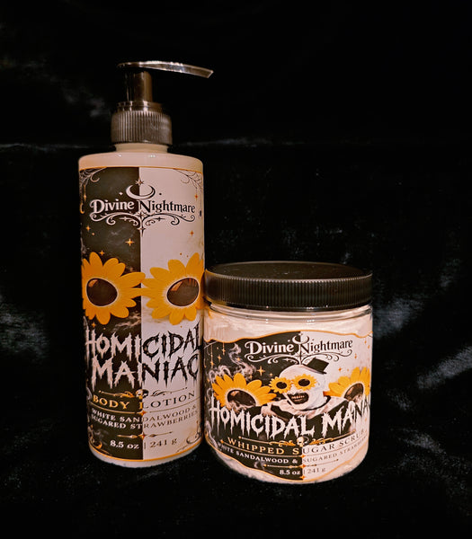 HOMICIDAL MANIAC WHIPPED SUGAR SCRUB