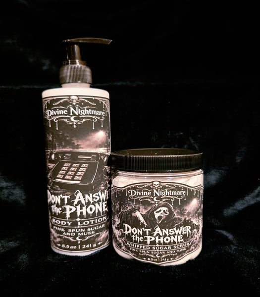 DON'T ANSWER THE PHONE BODY LOTION