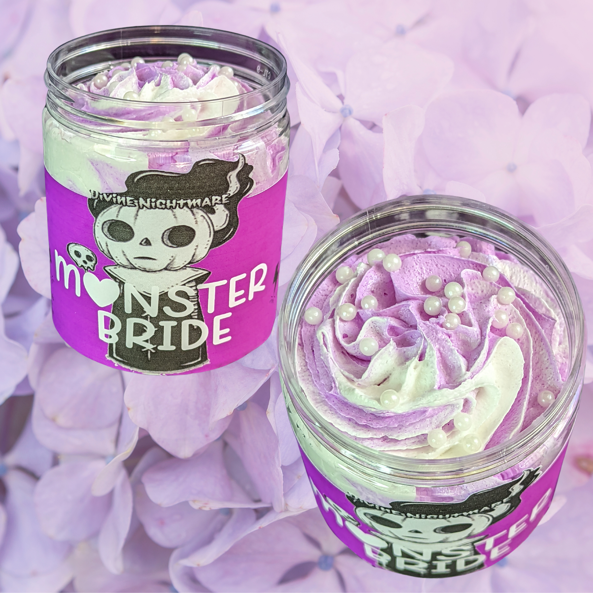 monster bride whipped sugar scrub