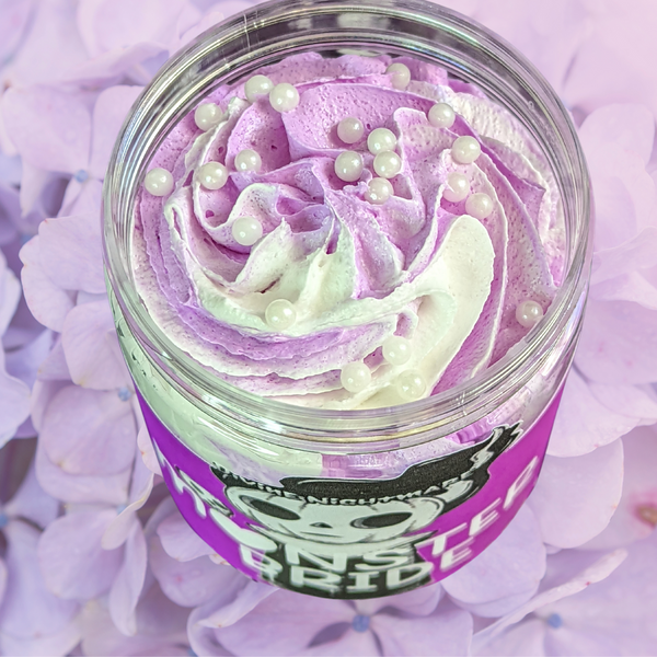 monster bride whipped sugar scrub